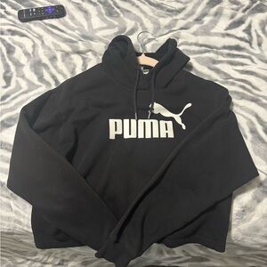 Puma Black Sweatshirt with Logo